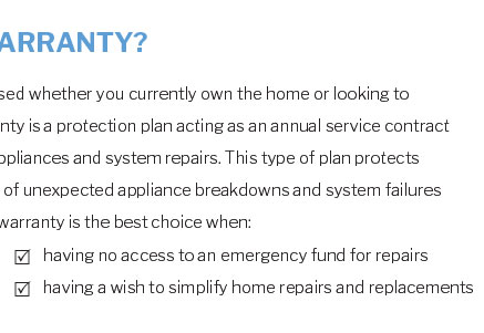 home warranty lane